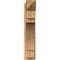 Ekena Millwork Merced Arts & Crafts Rough Sawn Outlooker, Western Red Cedar, 8"W x 32"D x 40"H OUT08X32X40MRC03RWR - alternate 4